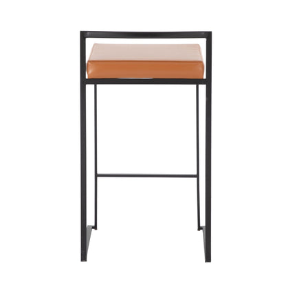 Fuji Contemporary Stackable Counter Stool