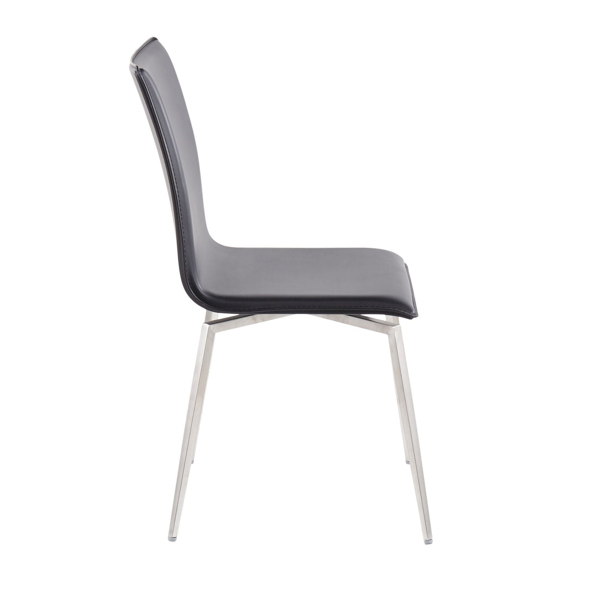 Contemporary upholstered chair by HouseOfZazla in gray with metal swivel base on Tampa Home & Garden Store