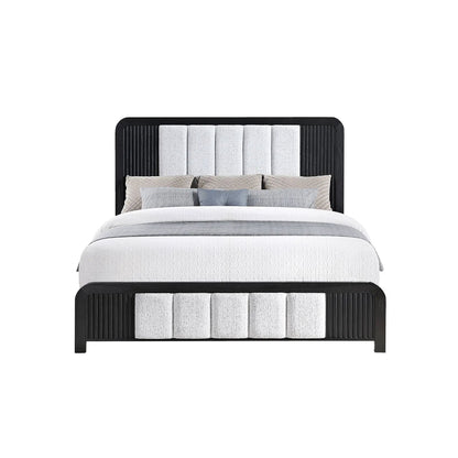 Beverly Bed With Fluted Detailing and Low Profile