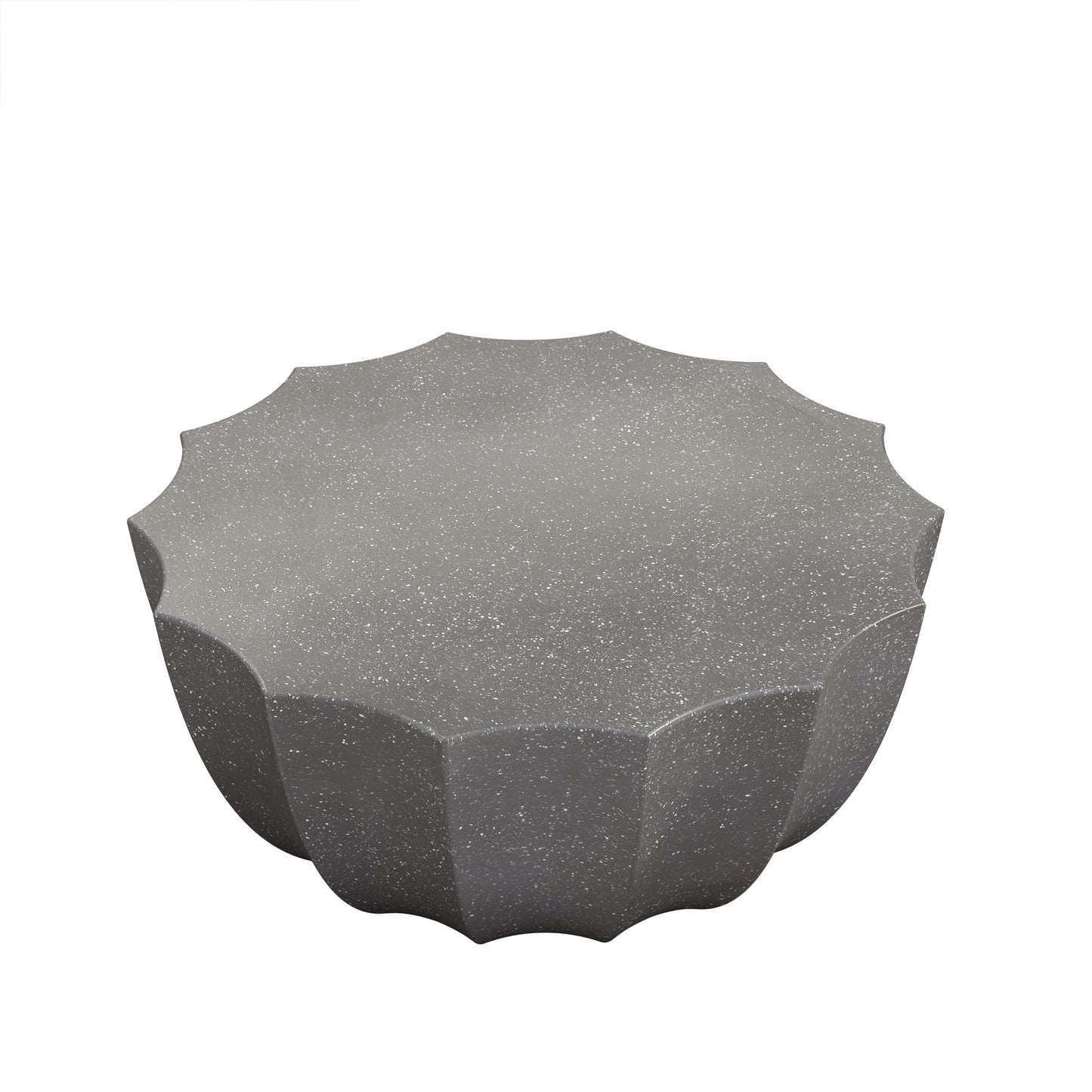 Modern Round Coffee Table for Patio or Deck