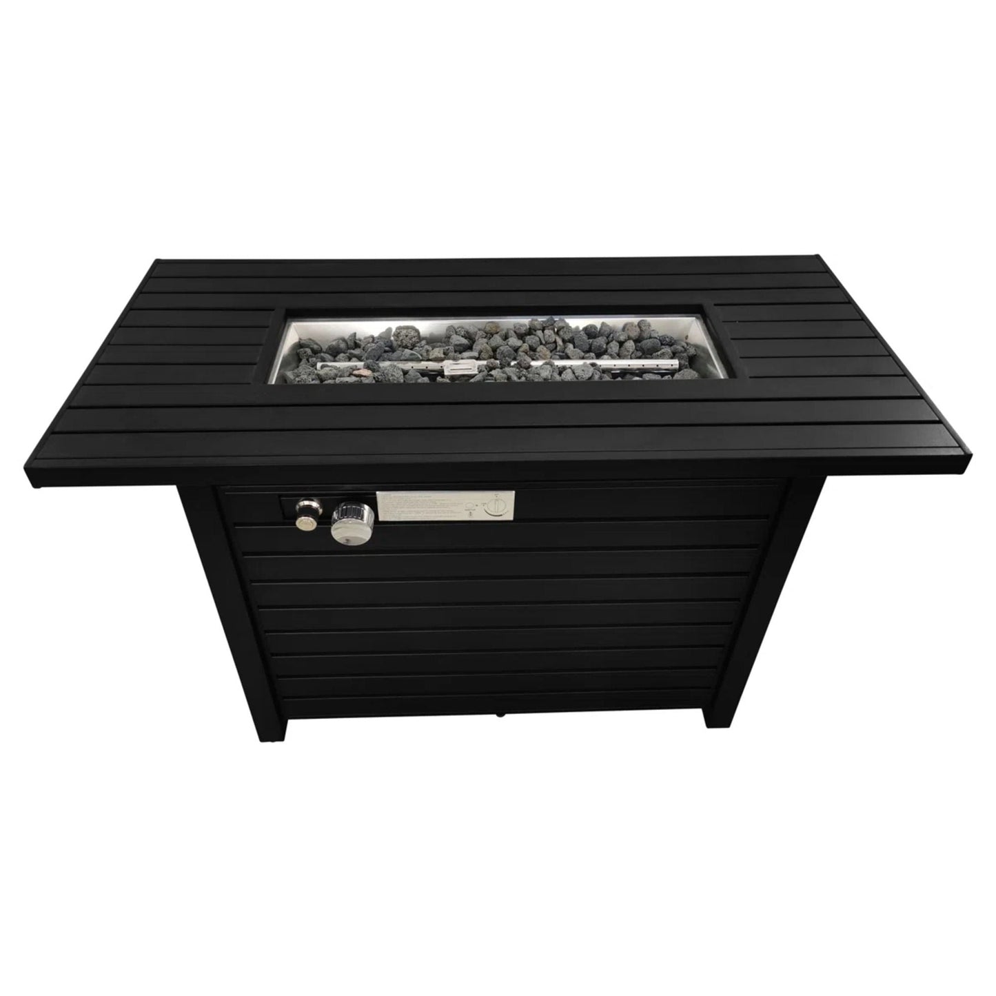 Heavy Outdoor Fire Pit Table With Secure Lid