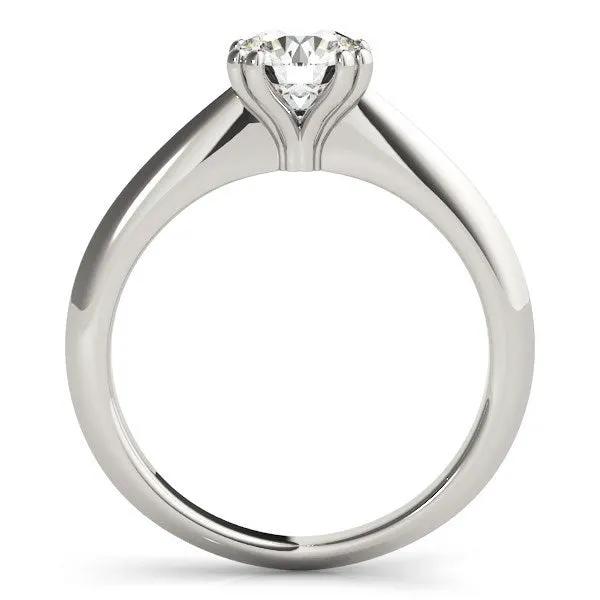 Ring 14k white gold solitaire diamond ring, 1 cttw, double-prong setting, Bids.com on Tampa Home & Garden Store