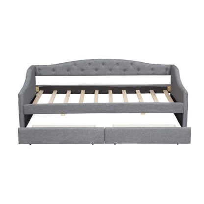 Daybed With LED Lighting and Upholstered Frame