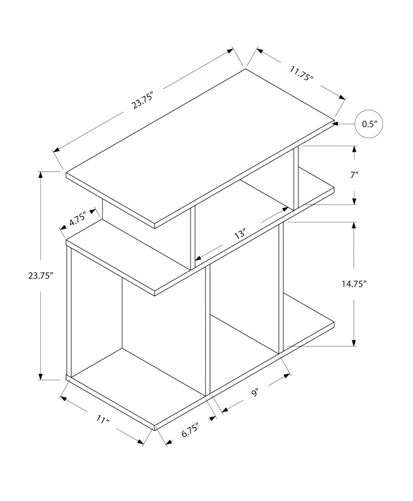Accent Side Table and Contemporary Design