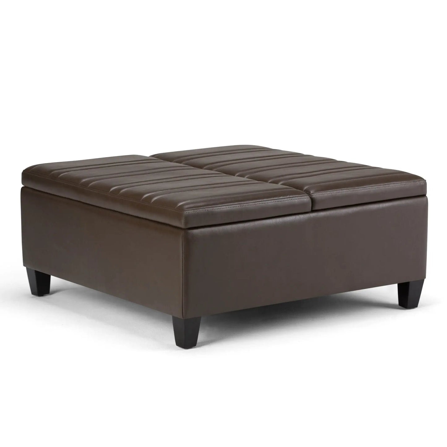 Ellis Coffee Table Storage Ottoman Contemporary