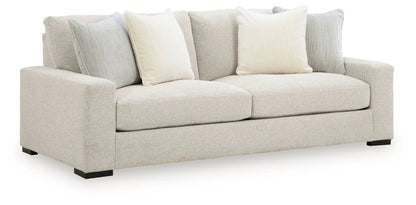 Conlee-Pike Linen Sofa beige upholstery by Unique Piece Furniture, stationary sofa on Tampa Home & Garden Store
