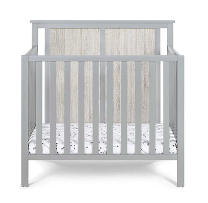 Connelly Mini Crib With Mattress Pad Two Tone