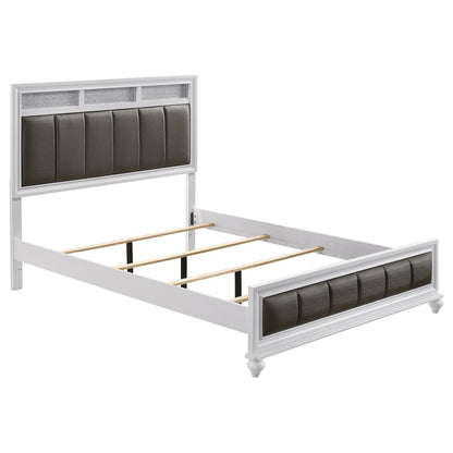 Randall Glitter And Crystal Queen Bedroom Set