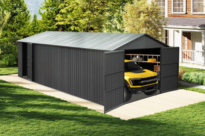 Heavy Duty Steel Outdoor Car And Truck Shelter