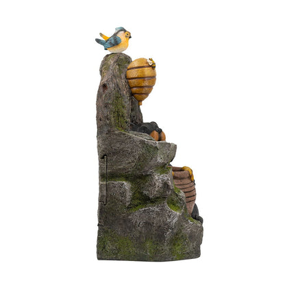 Decorative Woodland Two Tier Fountain for Outdoor