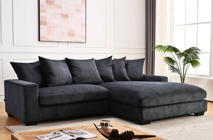 Luxe Oversized 2 Piece Sectional Sofa for Living