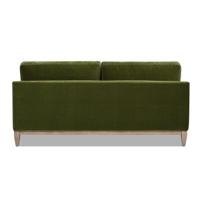 Pasadena Natural Rubberwood and Farmhouse Sofa