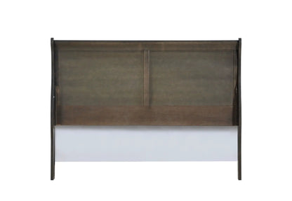 Louis Philippe Sleigh Style Bed Timeless Finish