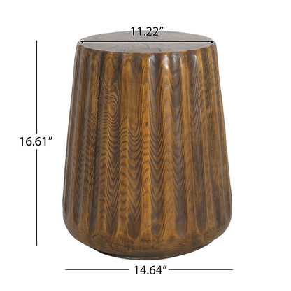 Rustic Tree Stump Outdoor and Indoor Table