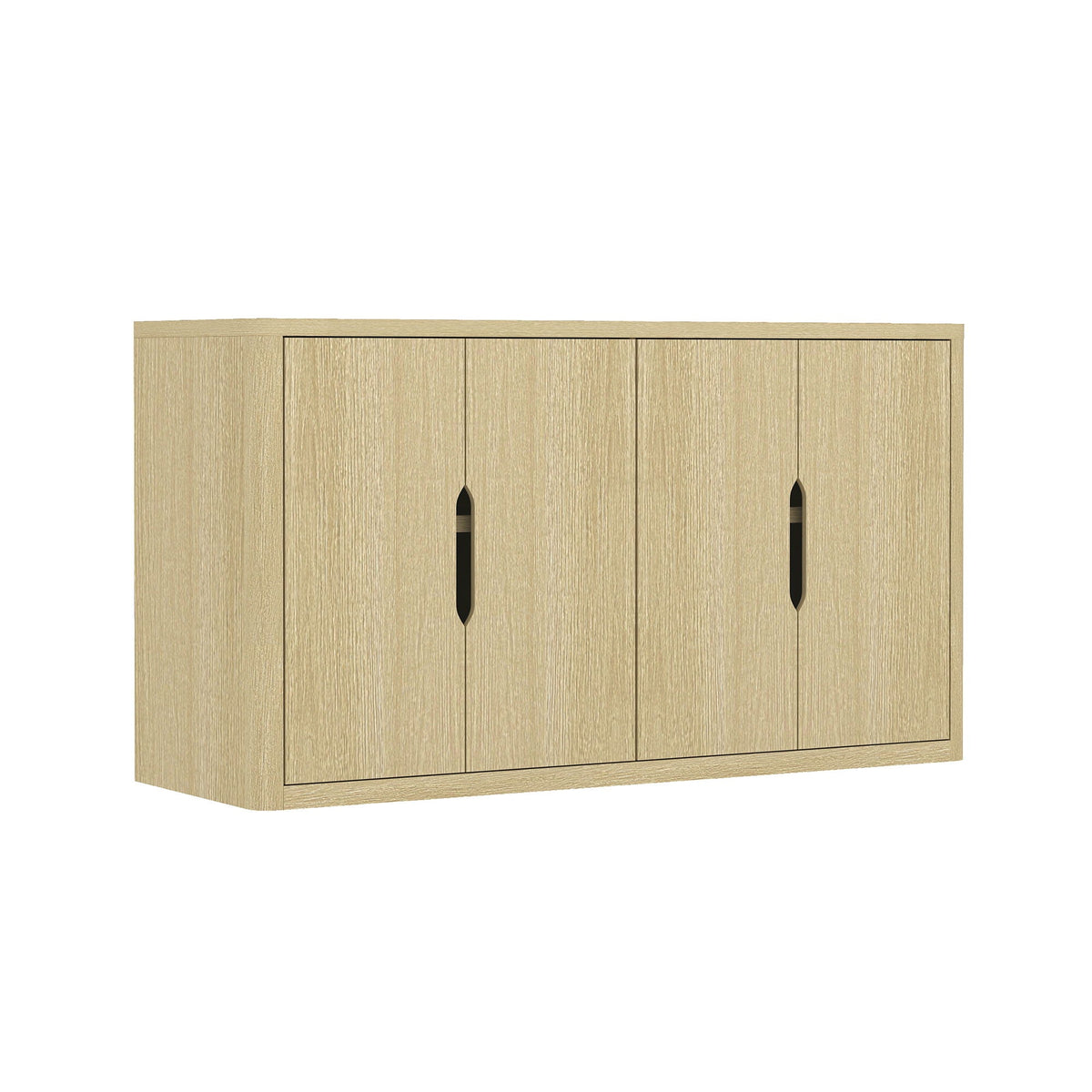 Rivington Sideboard light oak with soft-close doors and adjustable shelves by HouseOfZazla on Tampa Home & Garden Store