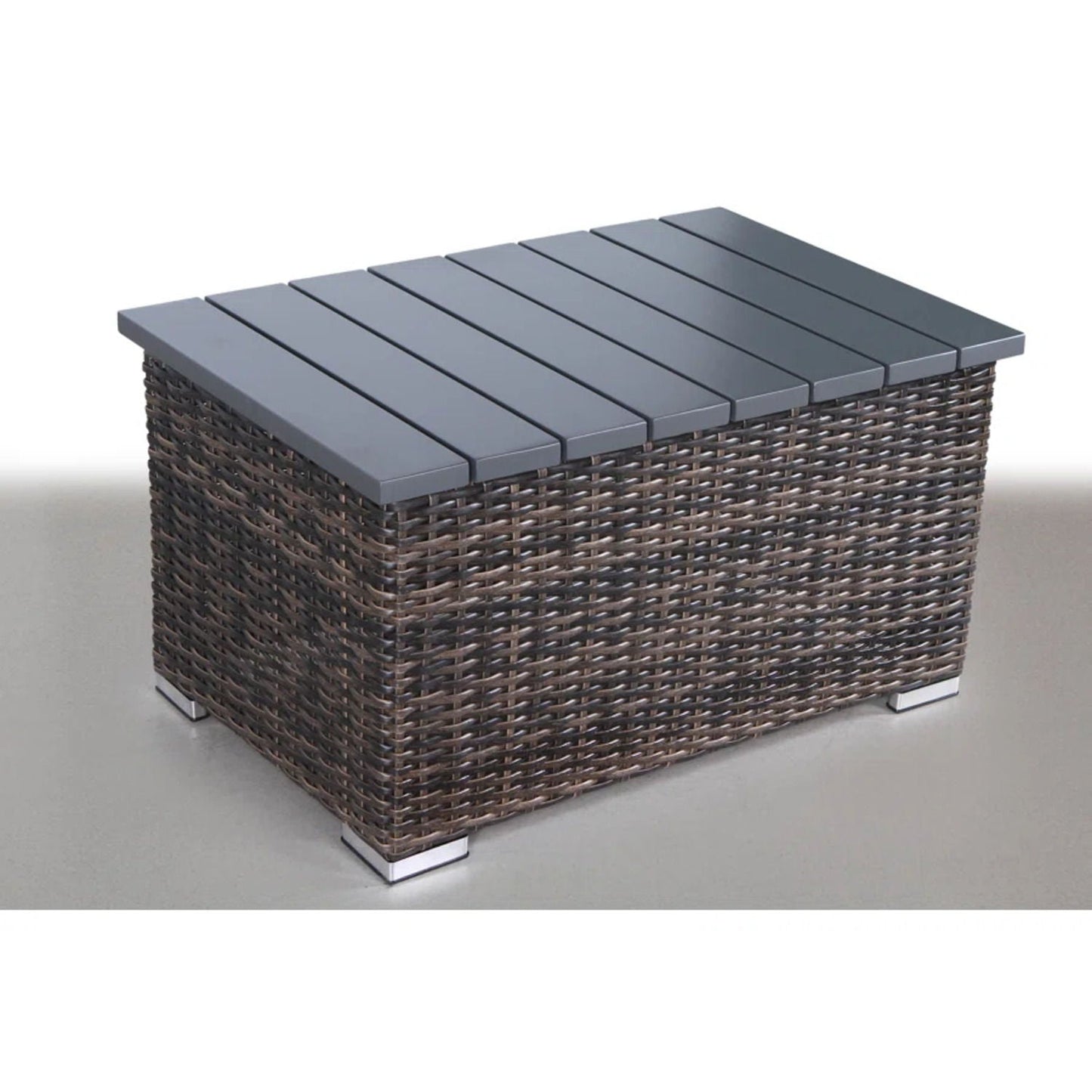 Durable Aluminum Wicker Sofa and Cushions