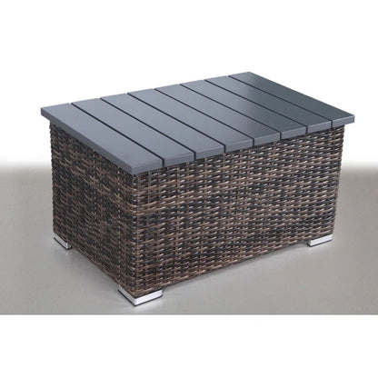 Durable Aluminum Wicker Sofa and Cushions