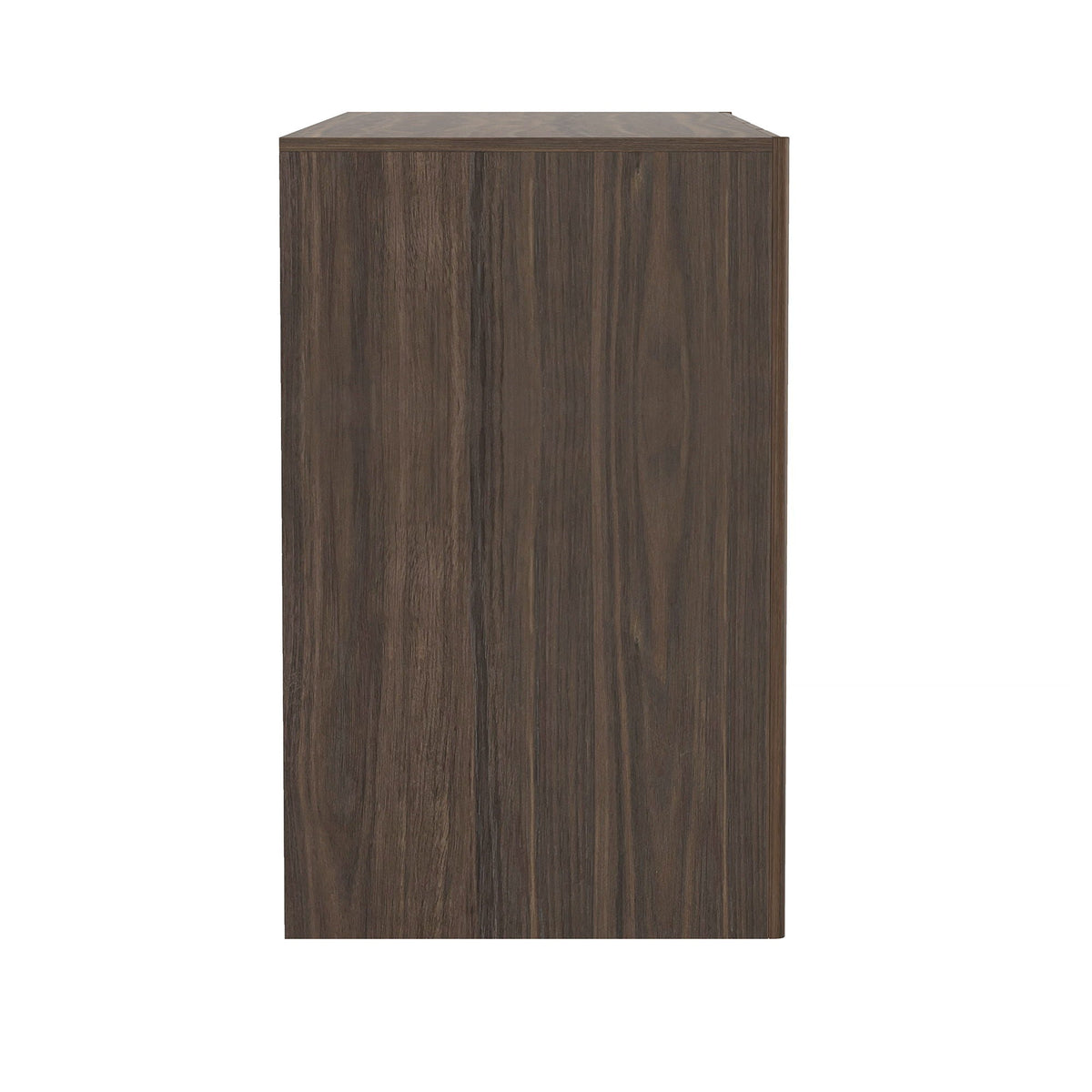 Linda Sideboard by HouseOfZazla in dark brown wood finish, front view on Tampa Home & Garden Store