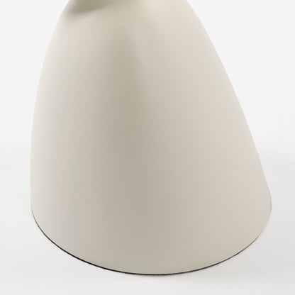 Lucky Stone Shaped End Table cream stone top sculptural base HouseOfZazla on Tampa Home & Garden Store