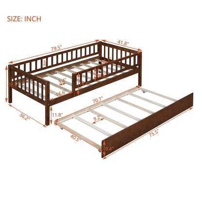 Multi Functional Wooden Daybed and Bedroom
