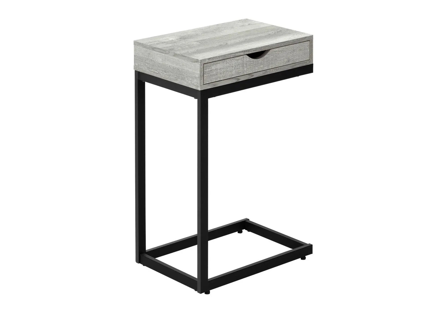 Accent Table C Shaped Contemporary Elegant Design