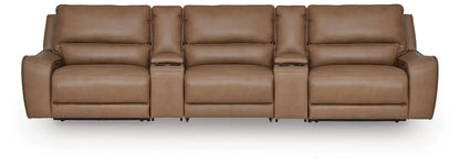 DeepWakes Power Reclining Sectional with Chaise