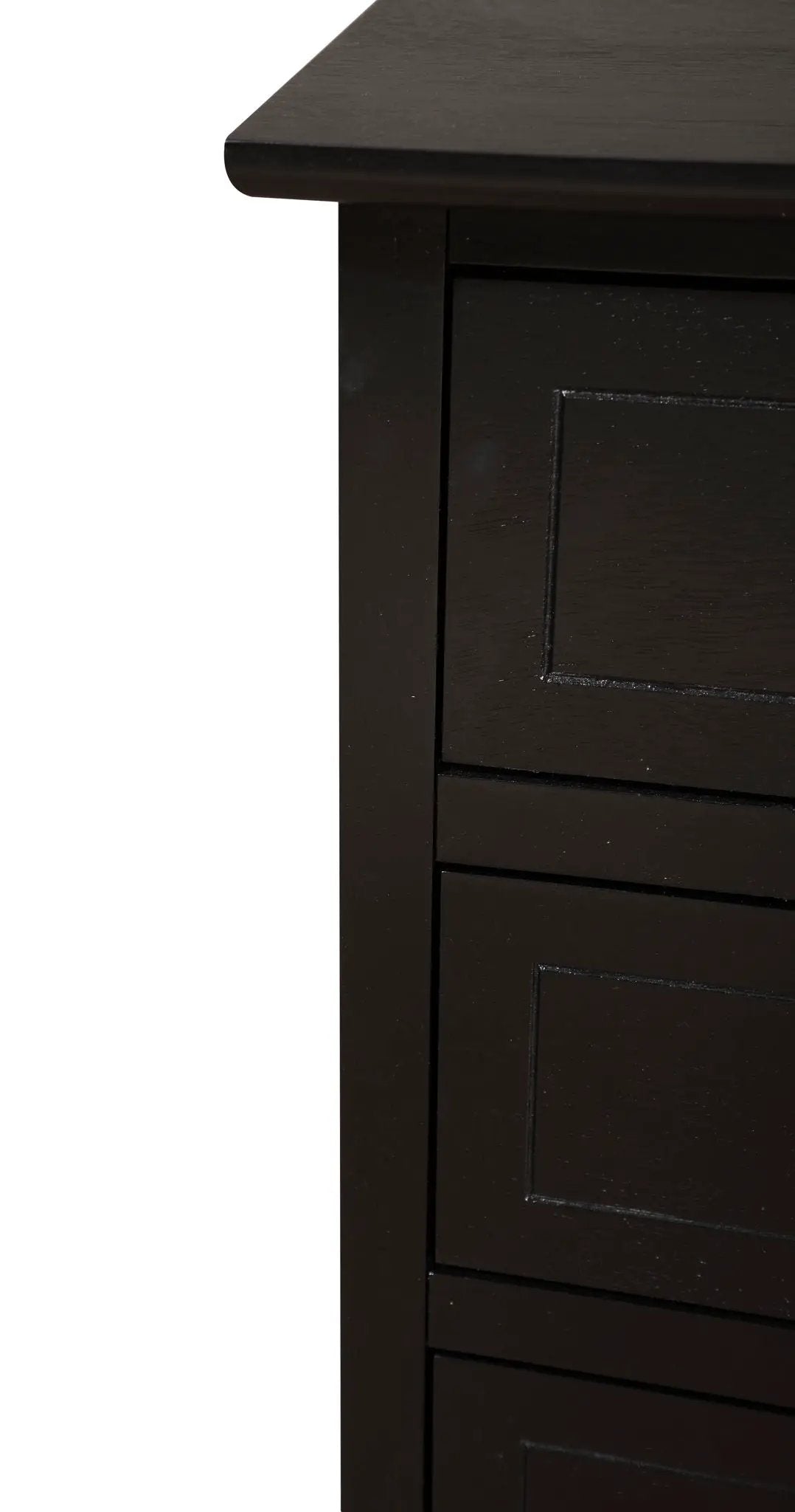 Daniel Nightstand With 3 Drawers In Wood Veneer
