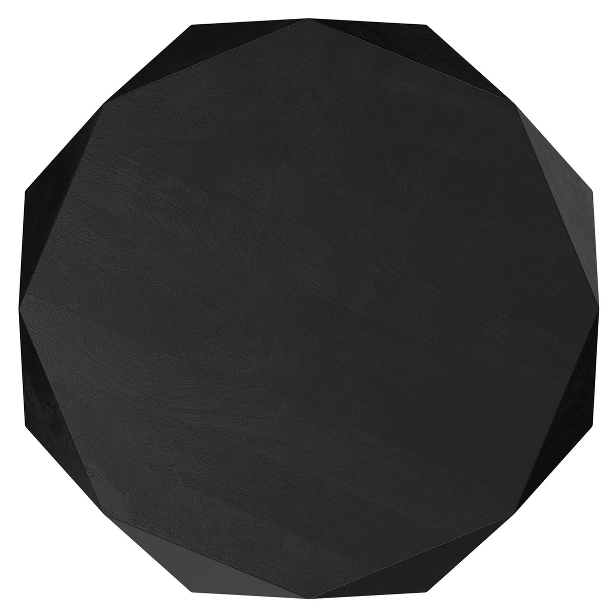 Zayn Coffee Table with Geometric Design, black textured surface by HouseOfZazla Tables on Tampa Home & Garden Store
