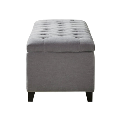Tufted Top Storage Bench With Soft Close Lid