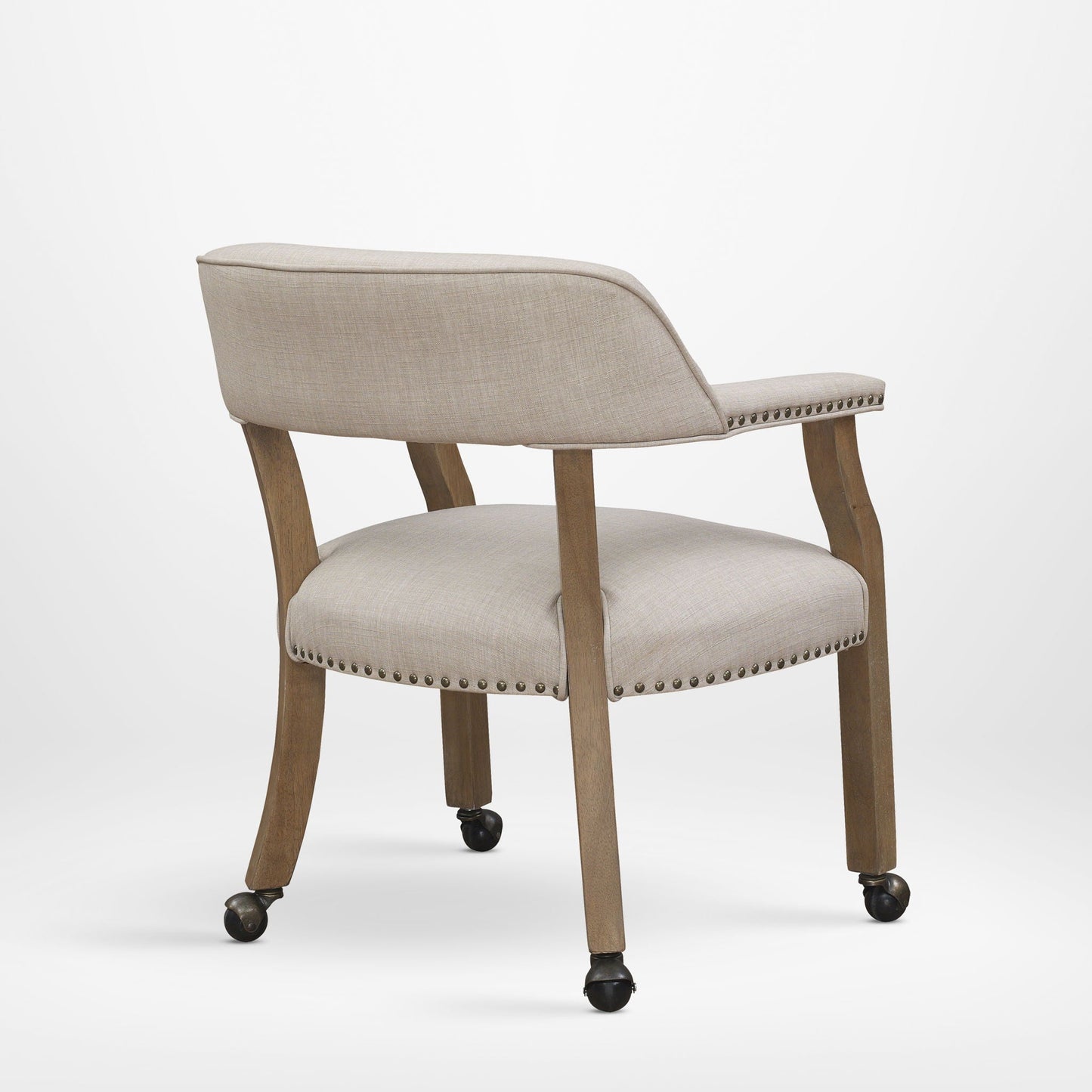Monroe Beige Dining Chair and Thick Foam Seat