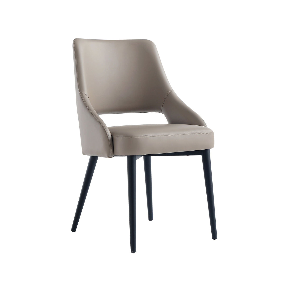 Tremont Arm Chair with steel frame in taupe upholstery on Tampa Home & Garden Store