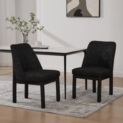 Wide Minimalist Dining Chair for Modern Homes