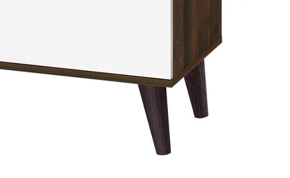 Amidon TV Stand With Storage Shelves and Cabinet