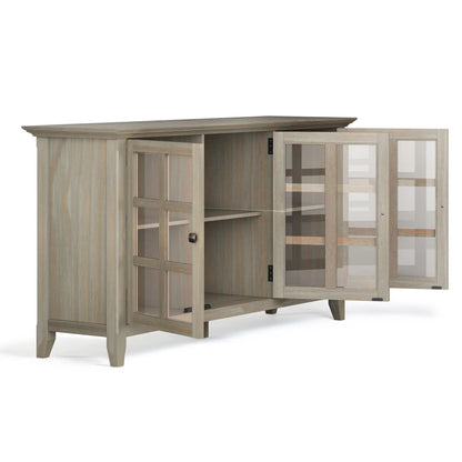 Acadian Wide Storage Cabinet Handcrafted
