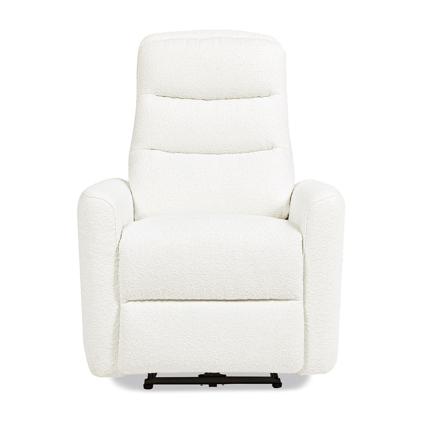 Bloomy High Back Power Recliner Chiffon White