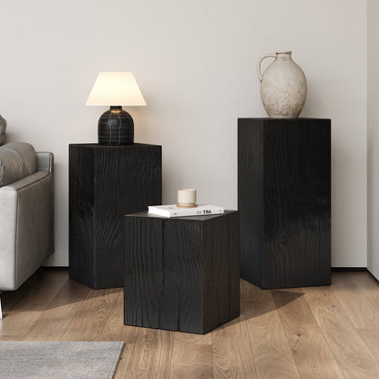 Charming Retro Indoor and Outdoor Wood Table Set