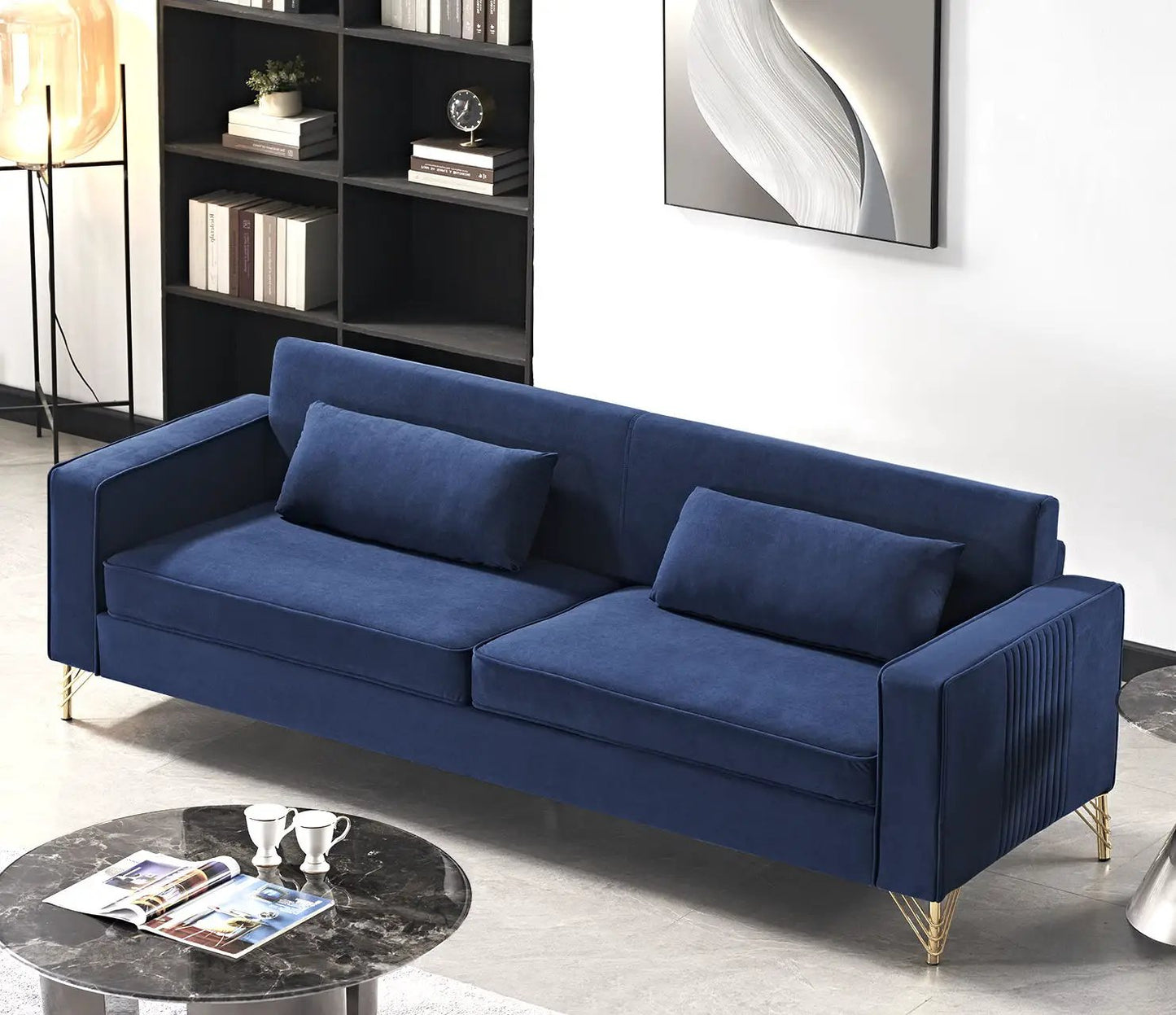Aesthetic Three Seater Couch with Modern Appeal