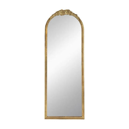 Wood Floor Mirror and Full Body Makeup Mirror