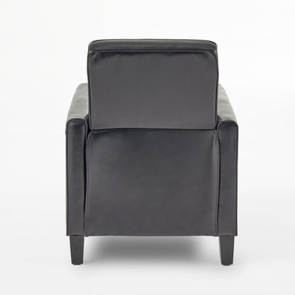 Upholstered Push Back Recliner Chair and Lounge