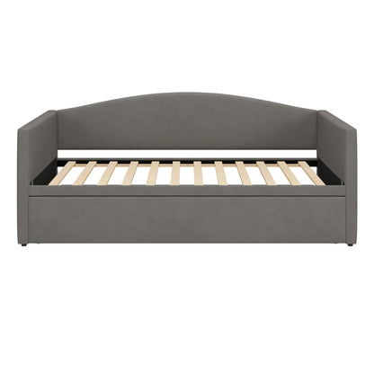 Upholstered Daybed with a Pop Up Trundle Sofa