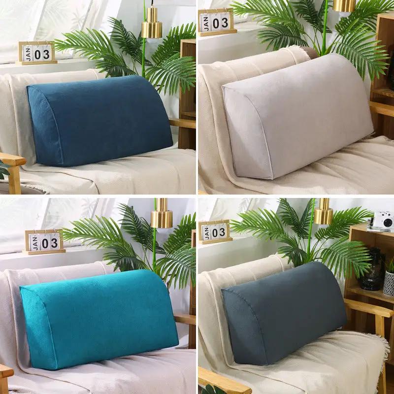 Removable and washable sofa cushion set in blue, gray, teal, and charcoal by FLIPSTYLEZLLC on Tampa Home & Garden Store