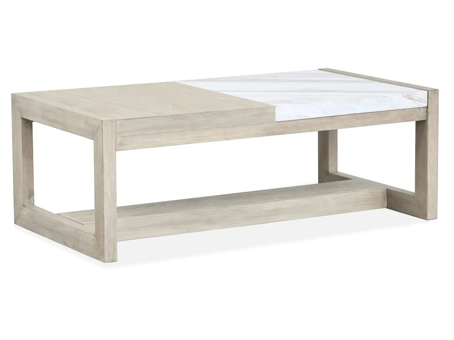 Preston Rectangular Cocktail Table With Veneer