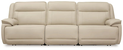 Double Deal and Reclining Sectional Sofa