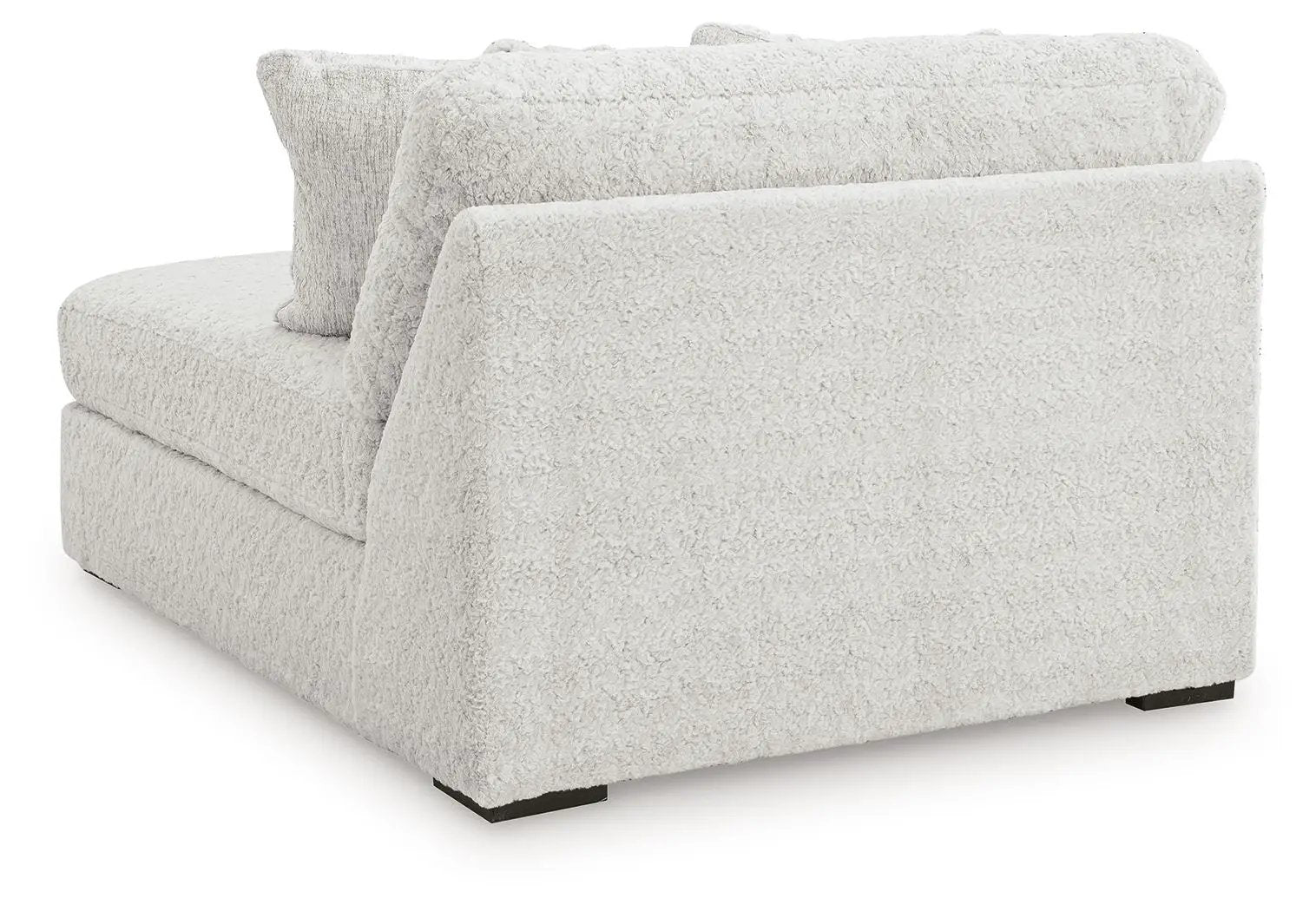 Cuddle Plush Sectional sofa in cream boucle fabric by Unique Piece Furniture on Tampa Home & Garden Store