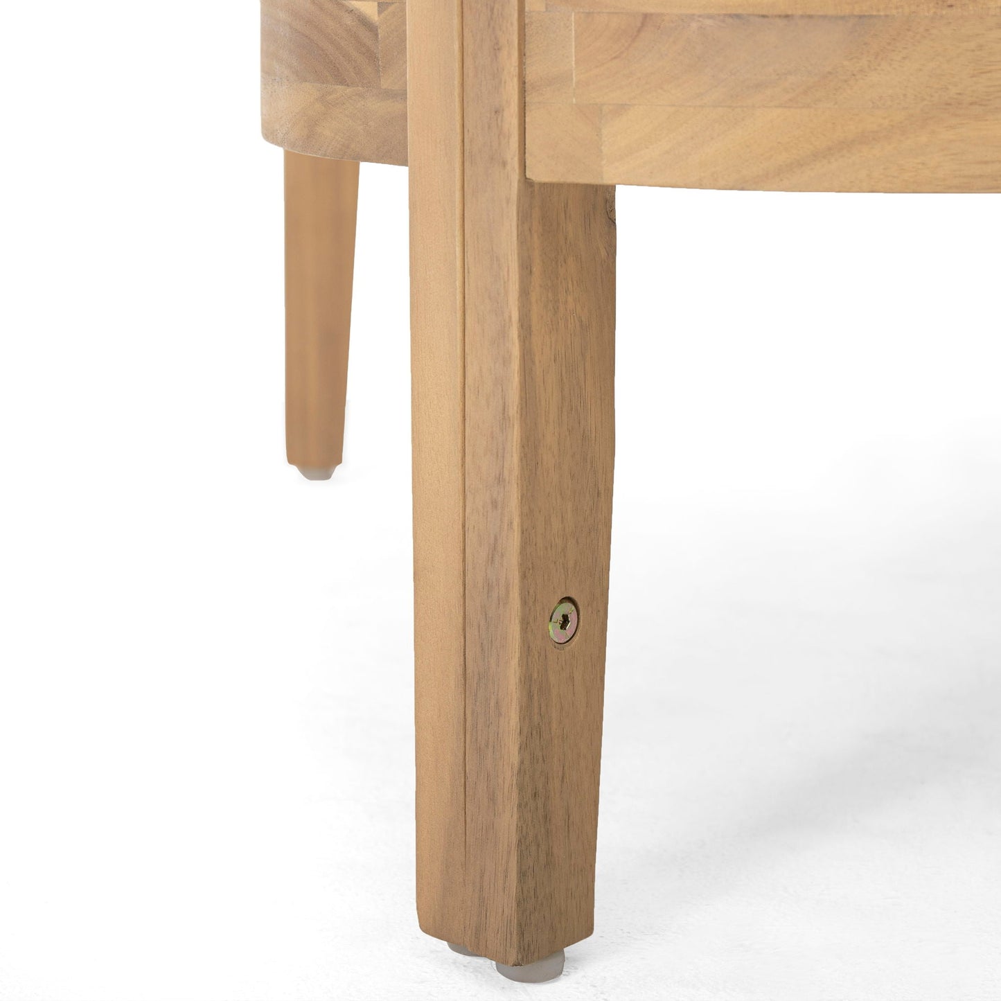Durable Acacia Wood and Outdoor Patio Club Chair