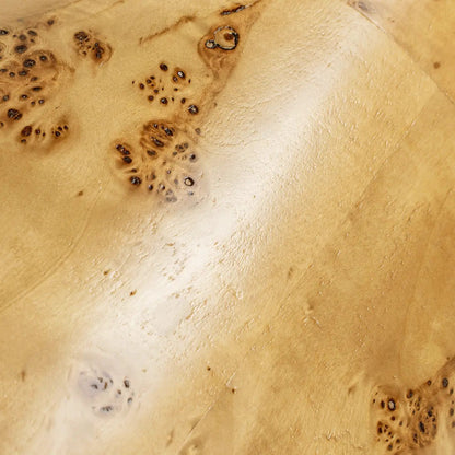 Nebula - Accent Pillar Side Table golden burl wood grain texture by Unique Piece Furniture on Tampa Home & Garden Store