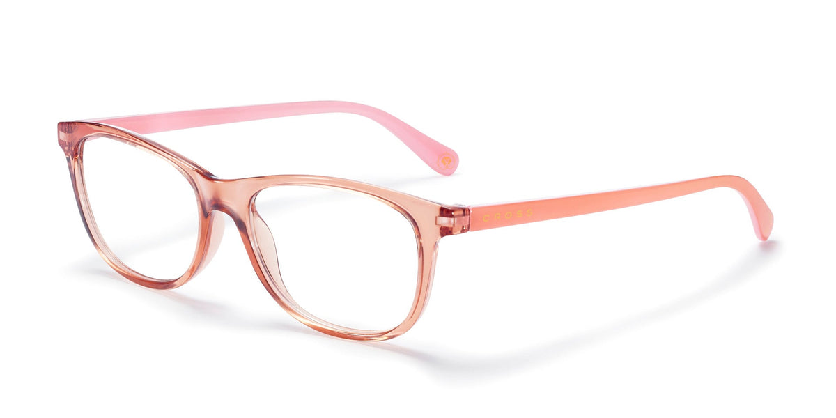 Berkeley reading glasses pink translucent frame 1.50 power A.T. Cross on Tampa Home & Garden Store
