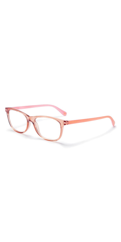 Berkeley reading glasses by A.T. Cross, pink translucent frames, 1.50 power on Tampa Home & Garden Store