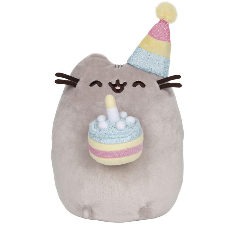 Peluche Pusheen Gâteau d'anniversaire