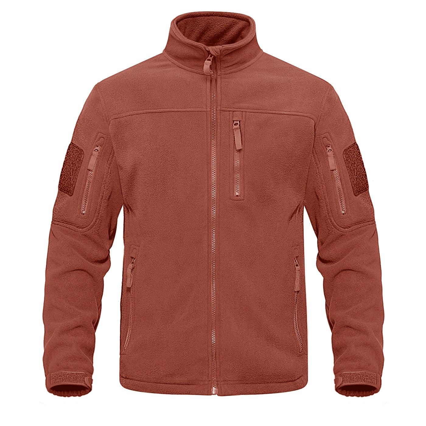 Dark Blue fleece jacket by Stevvex with multiple pockets and zip chest pocket for men on Tampa Home & Garden Store